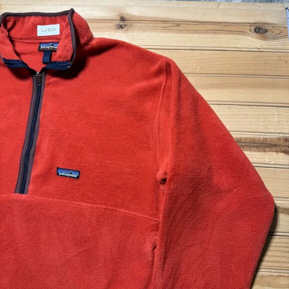 Vintage 90s Patagonia Synchilla Marsupial 1/2 Zip Fleece Pullover Jacket Size XL - Picture 6 of 11